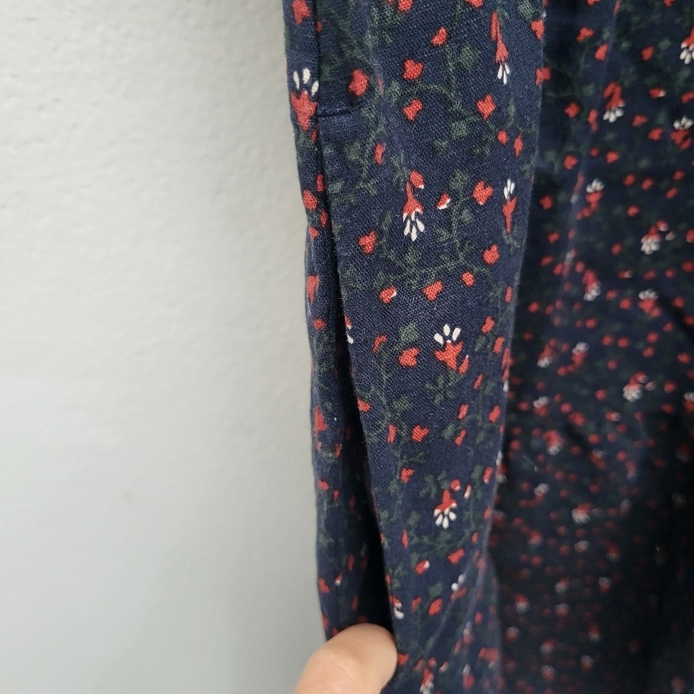 Good Threads flower dress Prarie 💯 cotton dress with pockets medium - Picture 3 of 5